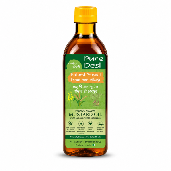 Pure Desi Mustard oil