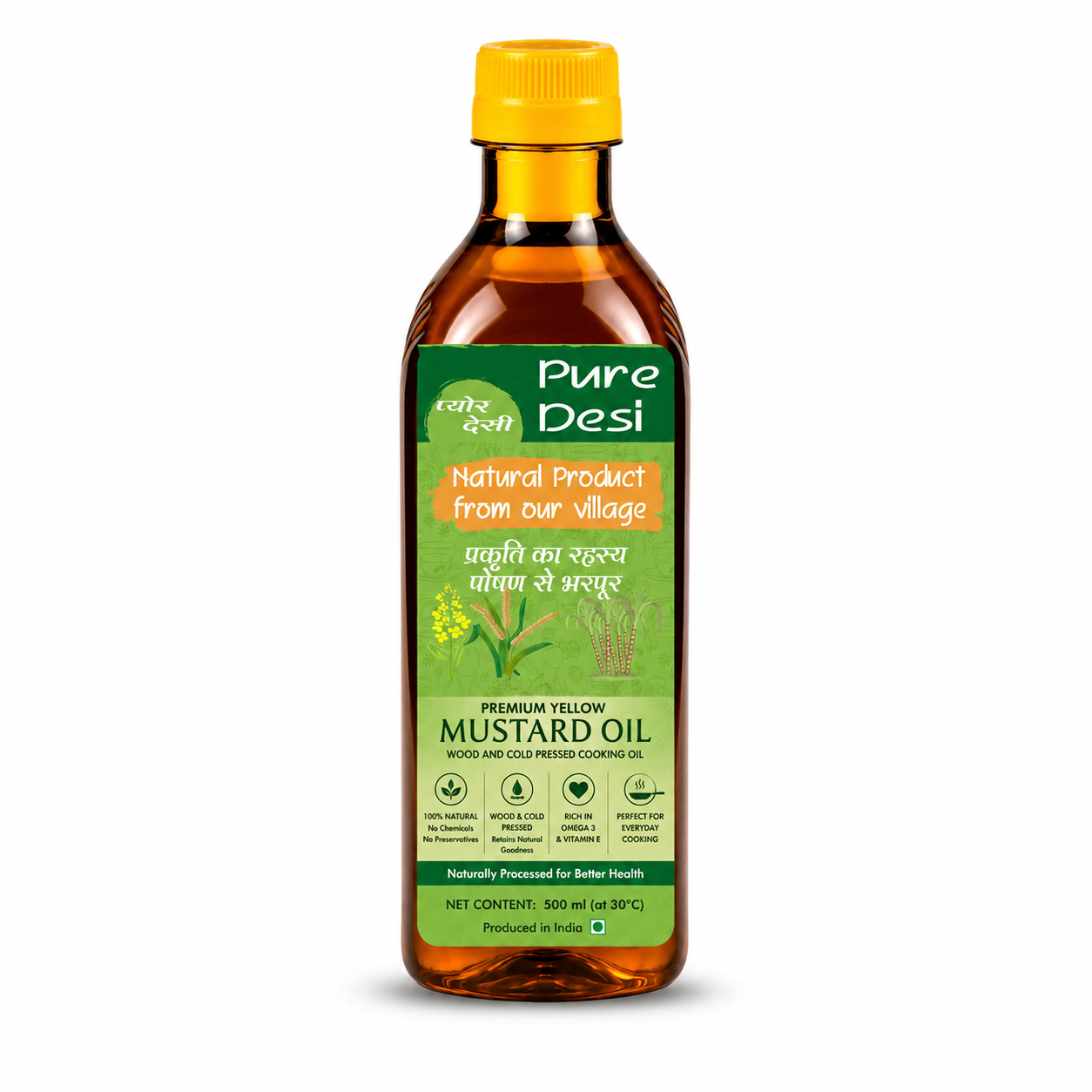 Pure Desi Mustard oil