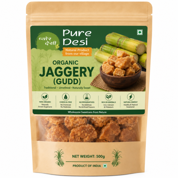 Chemical free Jaggery Powder