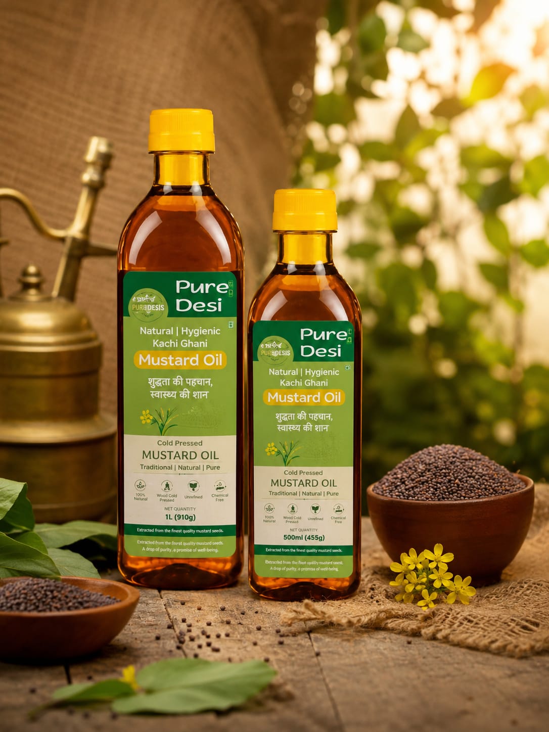 Pure Desi Mustard Oil - Image 3